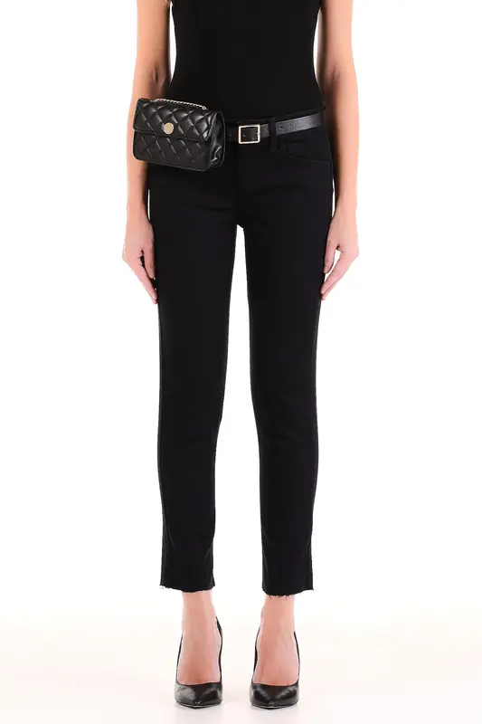 Jeans Liu Jo Skinny con Marsupio / Nero