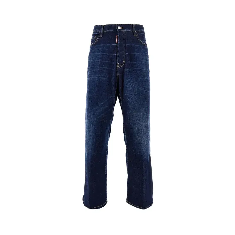 Jeans Loose Fit Dark Clean Wash