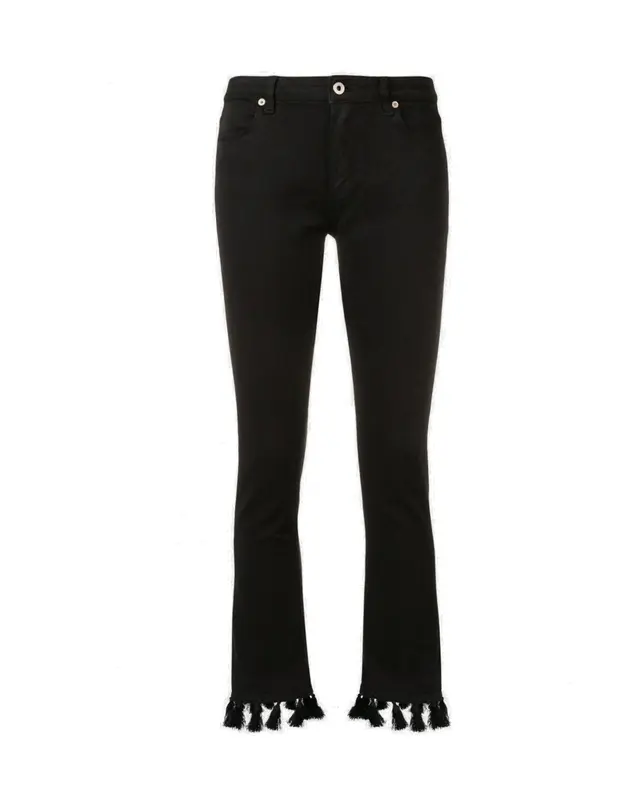 Jeans Ollie nero con nappine