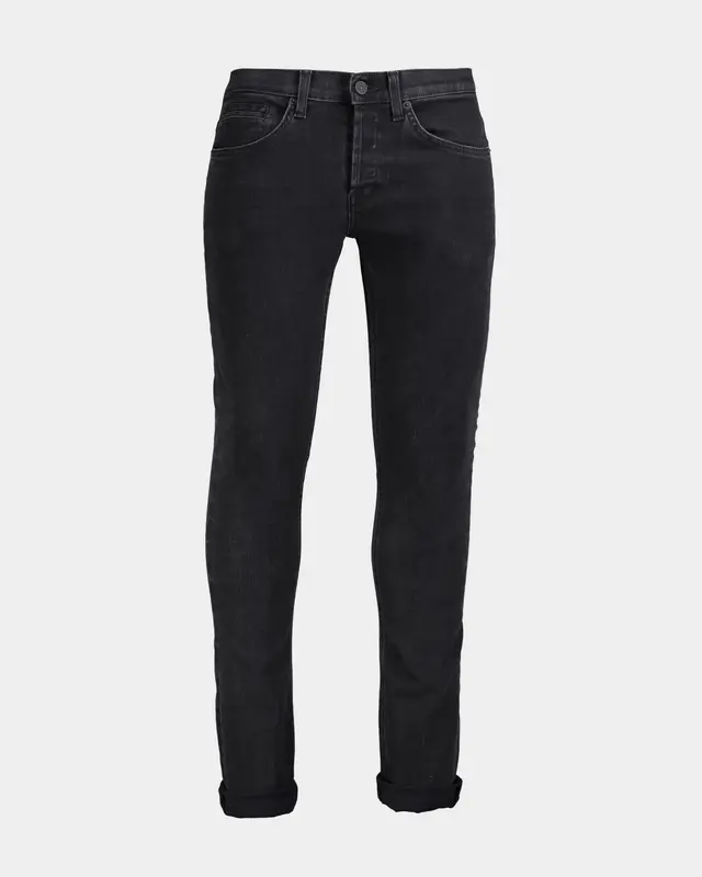 Jeans skinny George denim nero