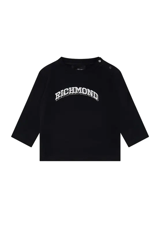 John Richmond T-Shirt Cotone Neonato Premium Logo