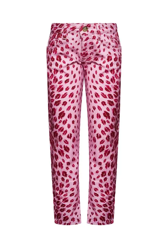 Just Cavalli Pantaloni Cotone Bimba Premium Logo