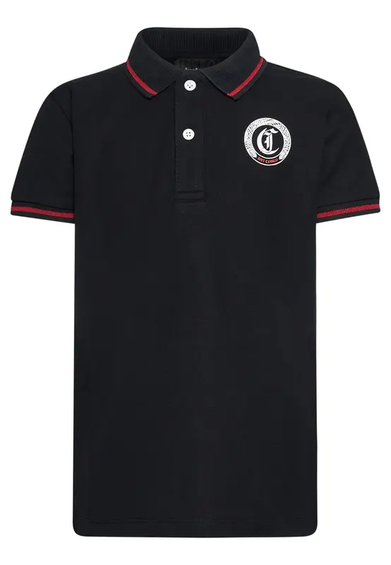 Just Cavalli Polo Cotone Bambino Premium Logo