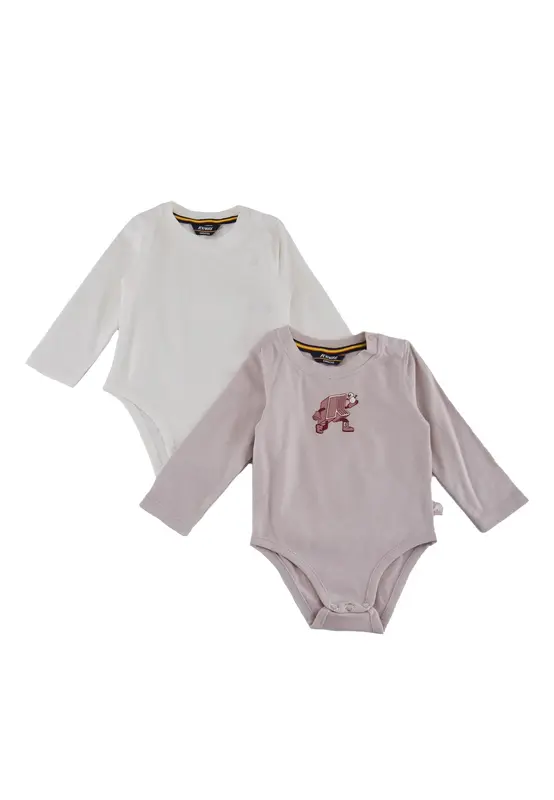 K-way Body Elven Graphic Bipack Jersey Bianca Rosa