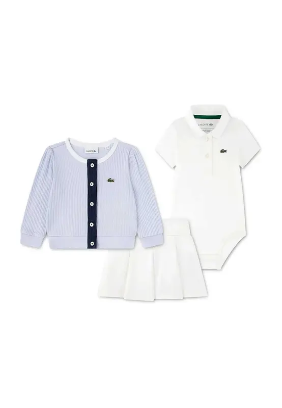 Lacoste Completo Sportivo Set Tre Pezzi