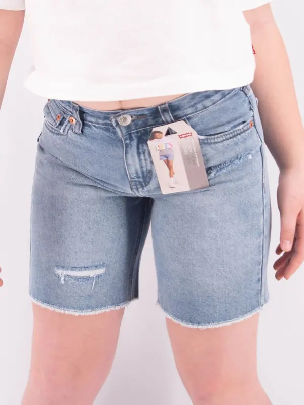 Levis Shorts A Vita Alta