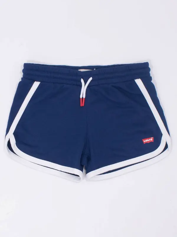Levis Shorts in Cotone con Elastico e Mini Logo
