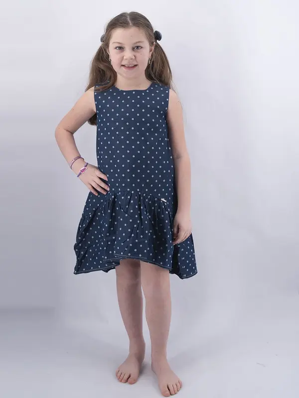 Liu jo Abito in Denim Fantasia Pois