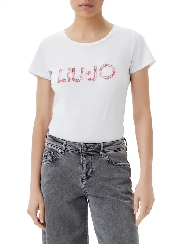 LIU JO ECS T-SHIRT BASICA M/C
