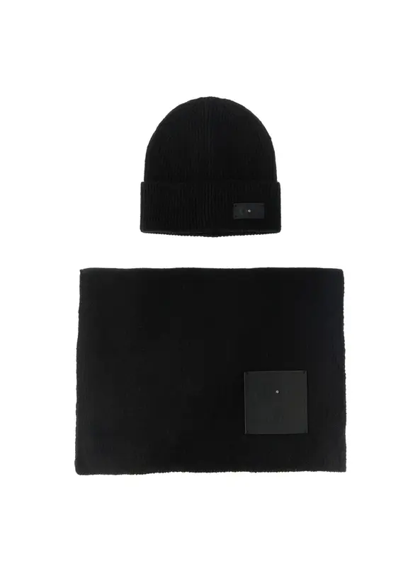 LIU JO SET BEANIE/SCIARPA CON TAG