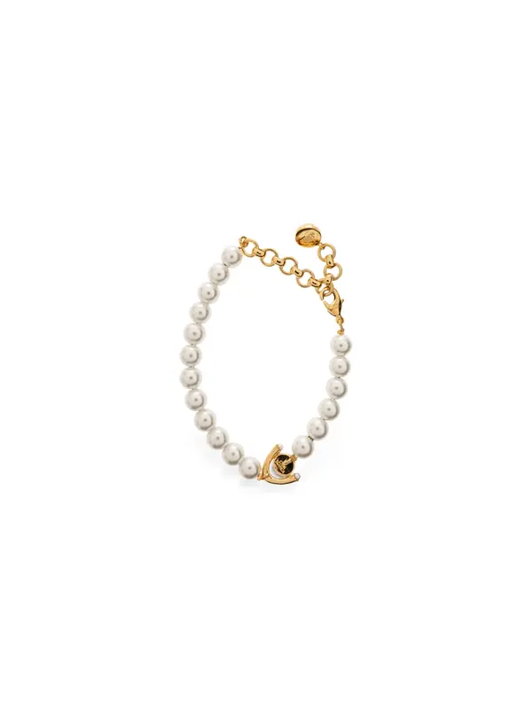 "Lotus Pearl Bracelet"