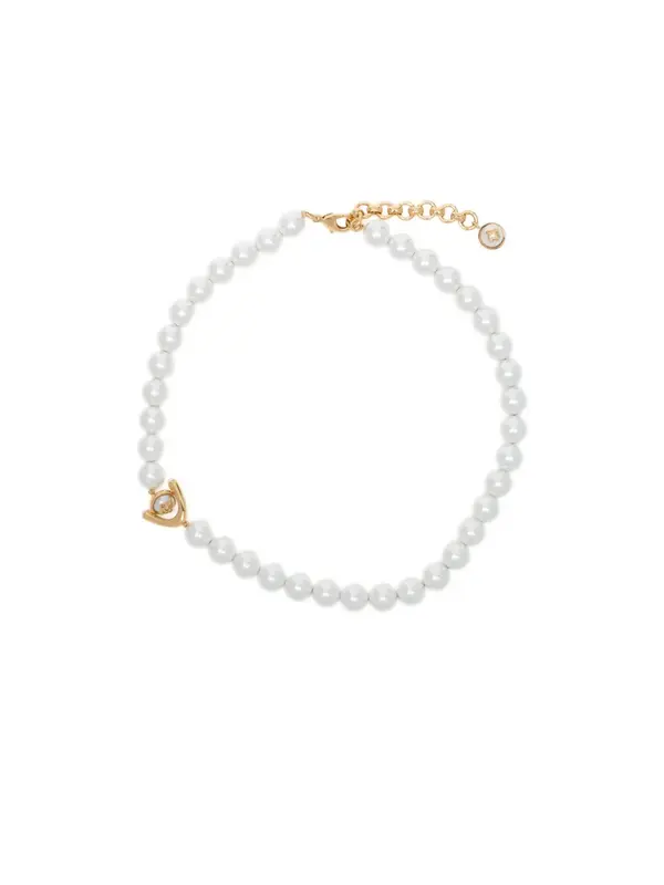 "Lotus Pearl Necklace"