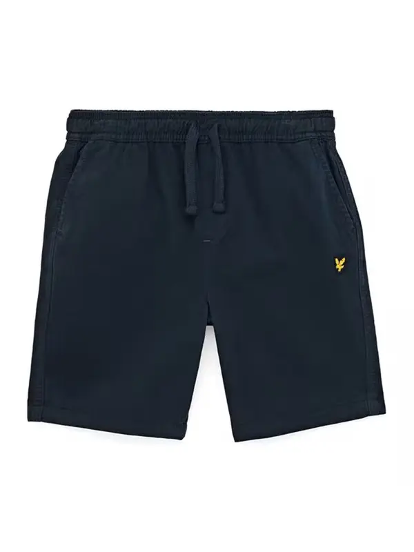 Lyle&scott Bermuda Corto Tinta Unita con Ricamo Logo