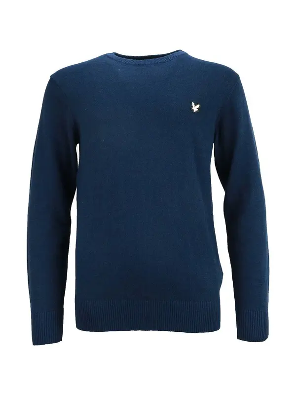 Lyle&scott Maglia Girocollo con Ricamo Logo