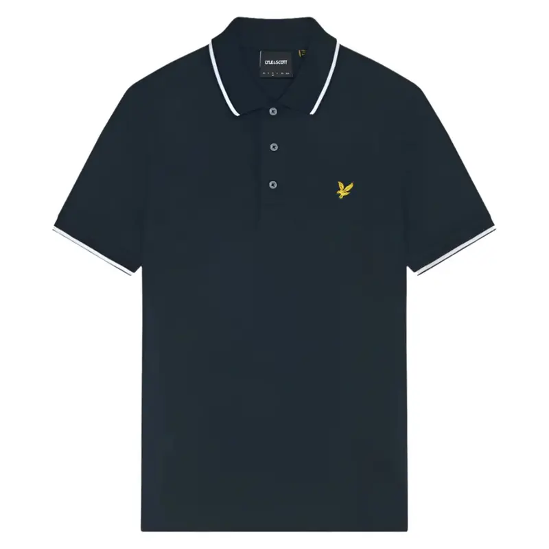 LYLE & SCOTT TIPPED POLO SHIRT