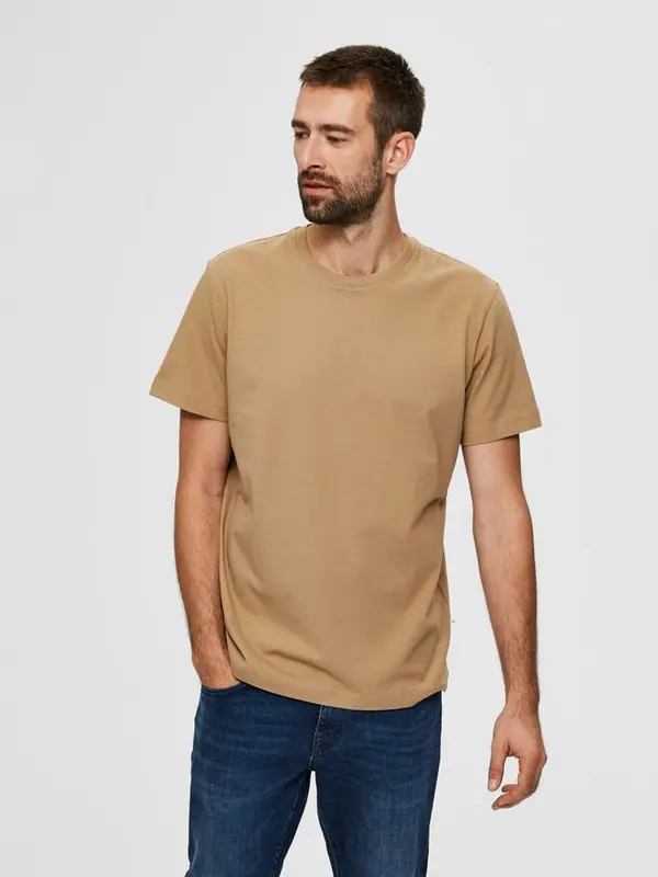 Maglia a Girocollo / Beige