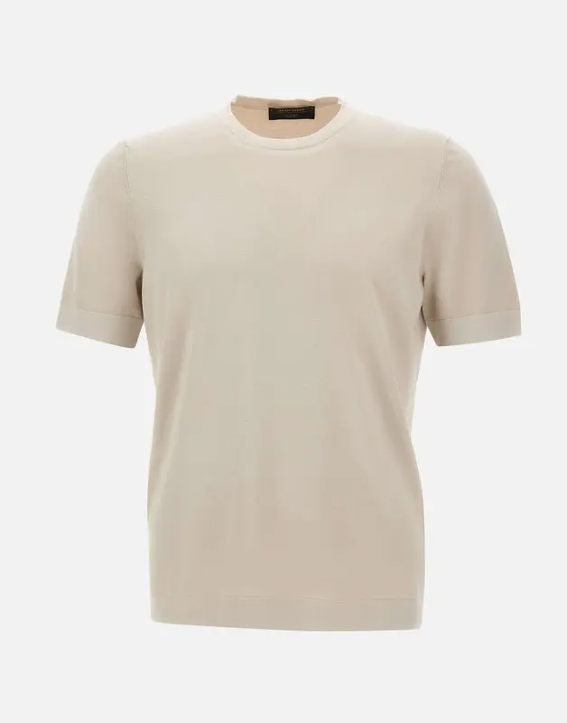 Maglia a maniche corte in cotone biologico