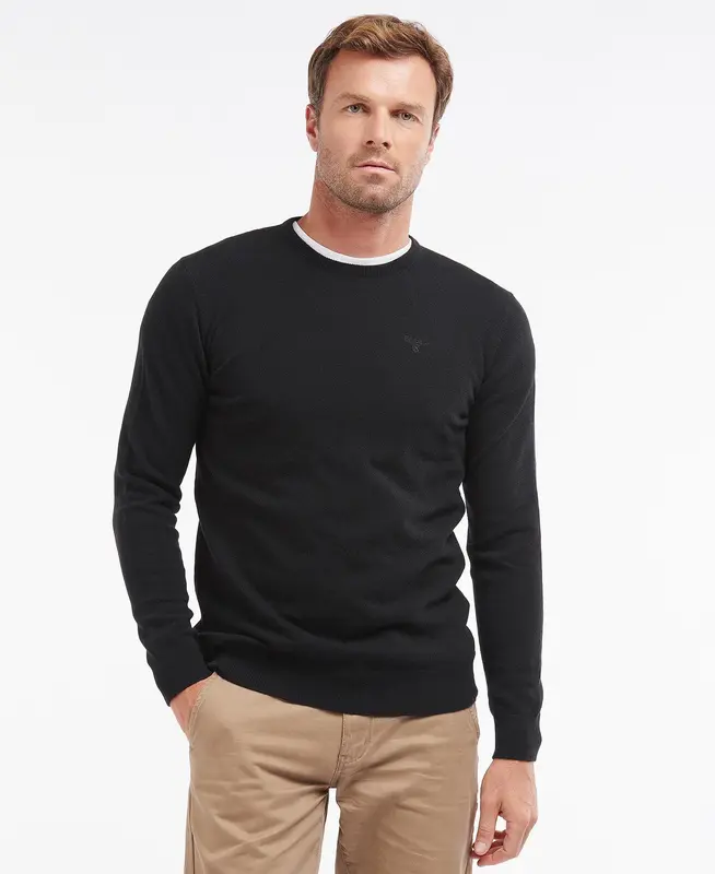 Maglia Barbour girocollo / Nero
