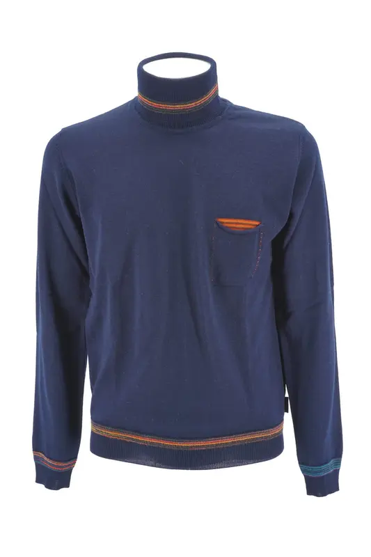 Maglia Bob Collo Alto / Blu