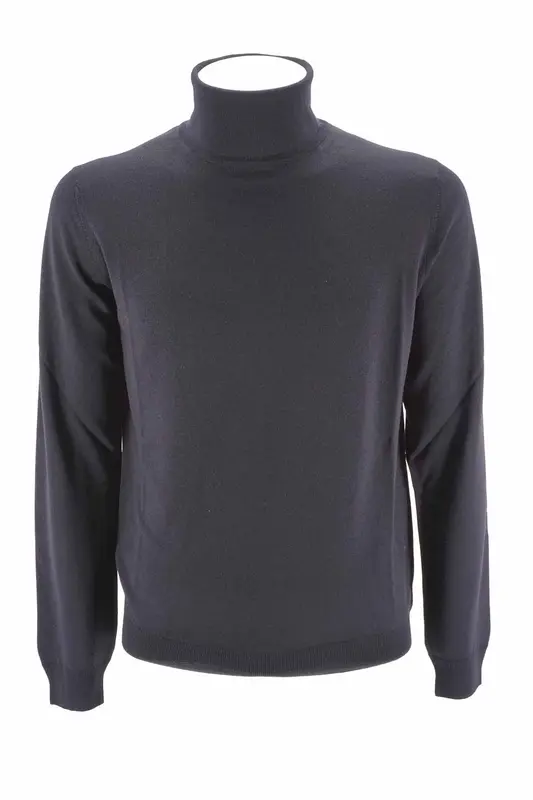Maglia Heritage a Collo Alto / Nero