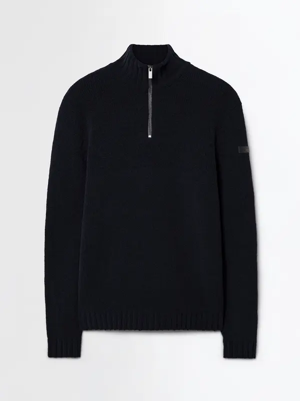 Maglione Cinematt Half Zip / Blu