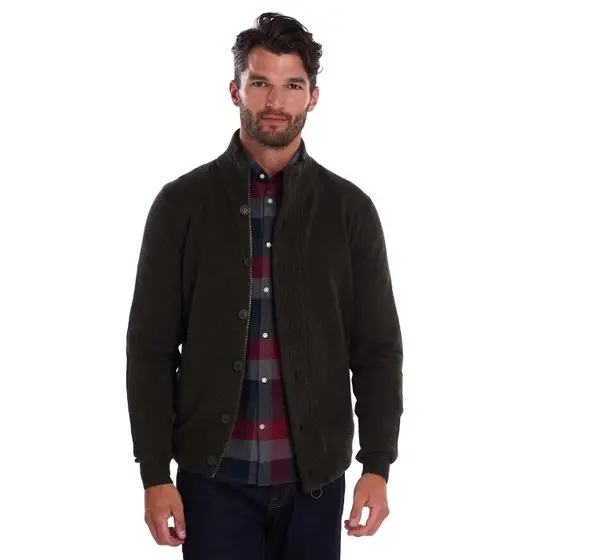 Maglione con Cerniera Lampo / Verde