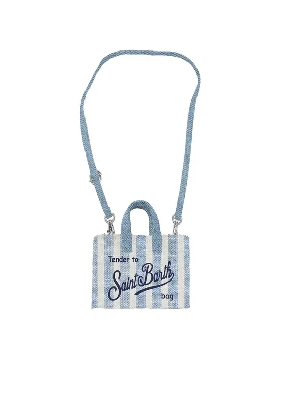 Mc2 saint barth Borsa Telefono Tessuto Canvas A Righe