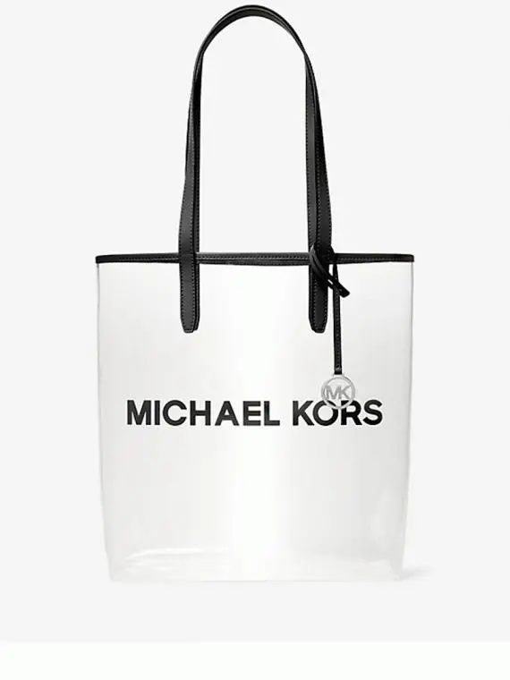 MICHAEL KORS LG NS TOTE CLEAR VINYL TOTE