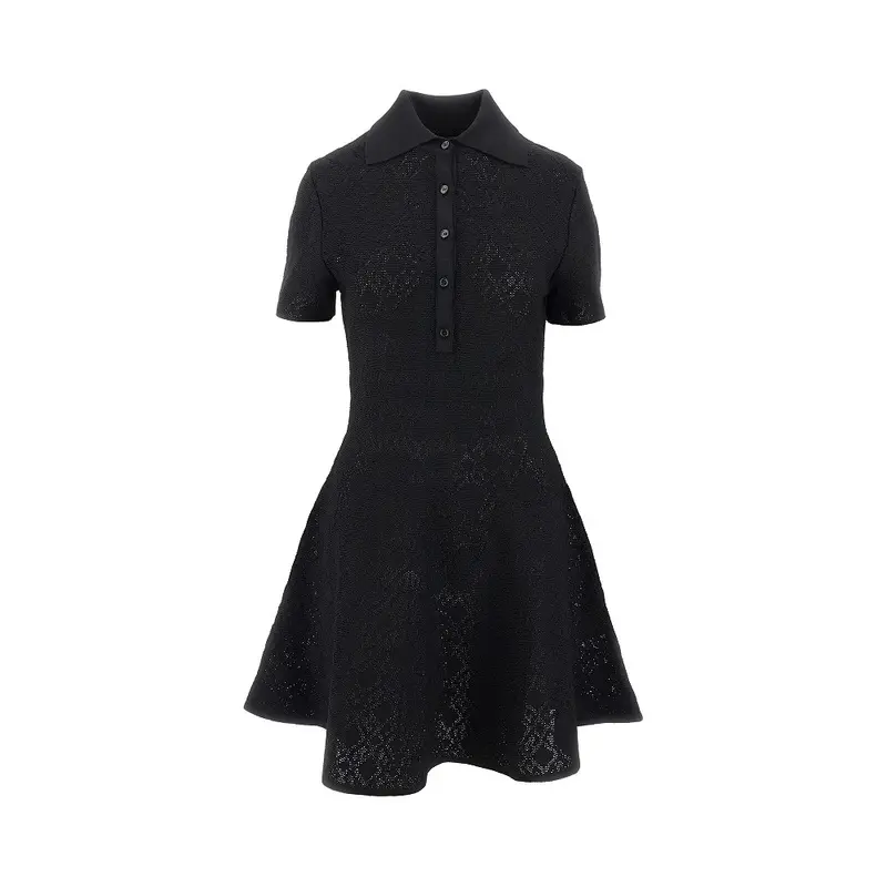 Mini abito in maglia jacquard Monogram 72