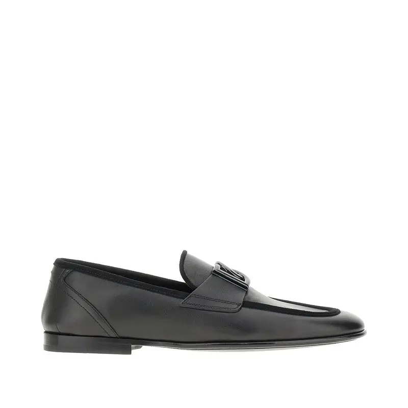 Mocassini pantofola in pelle