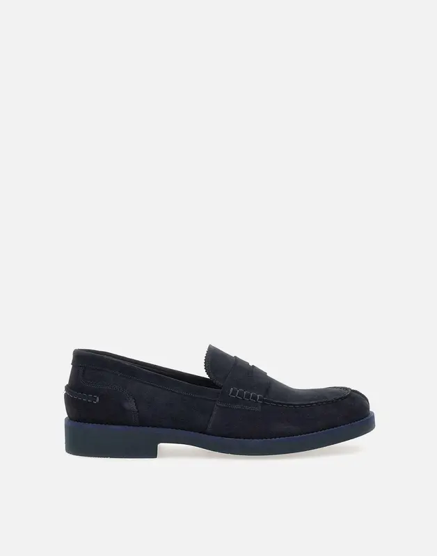 Mocassini "Velour" in camoscio