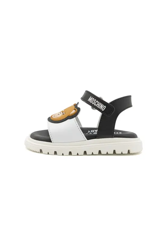 Moschino Sandali Bianco Nero
