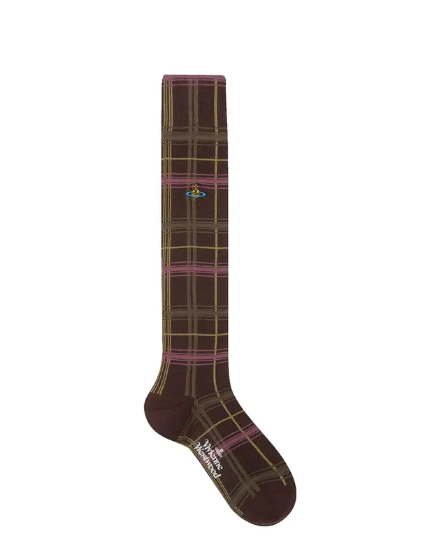 "Multicheck High Sock"