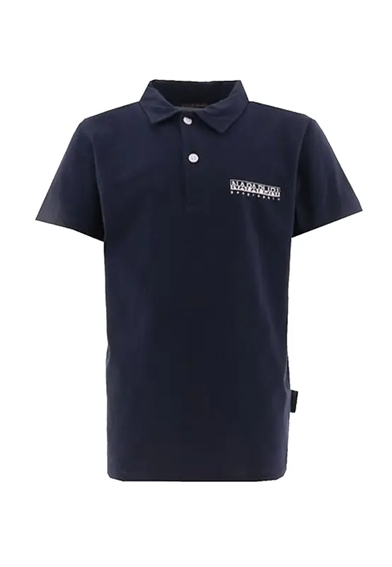 Napapijri Polo in Jersey con Stampa Logo