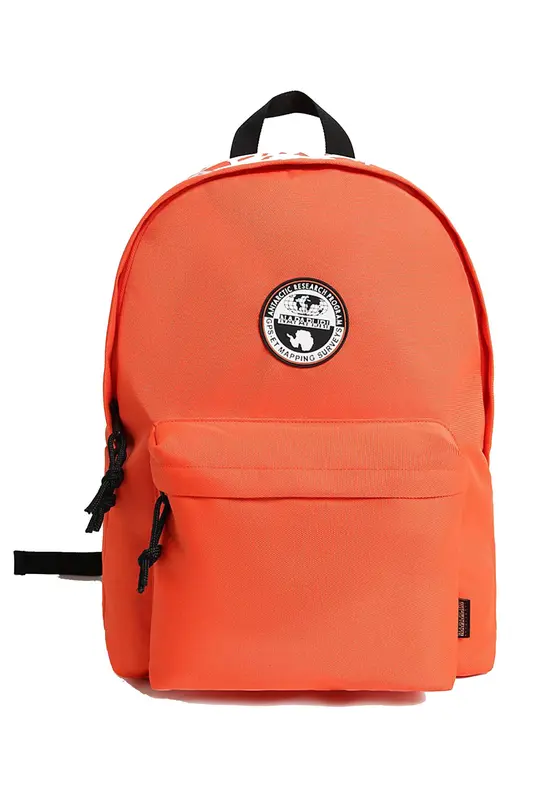Napapijri Zaino con Chiusura A Doppia Tasca Zip. Patch Logo e Stampa Orizzontale Superiore