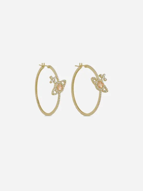 "Olympia Hoop Earrings"