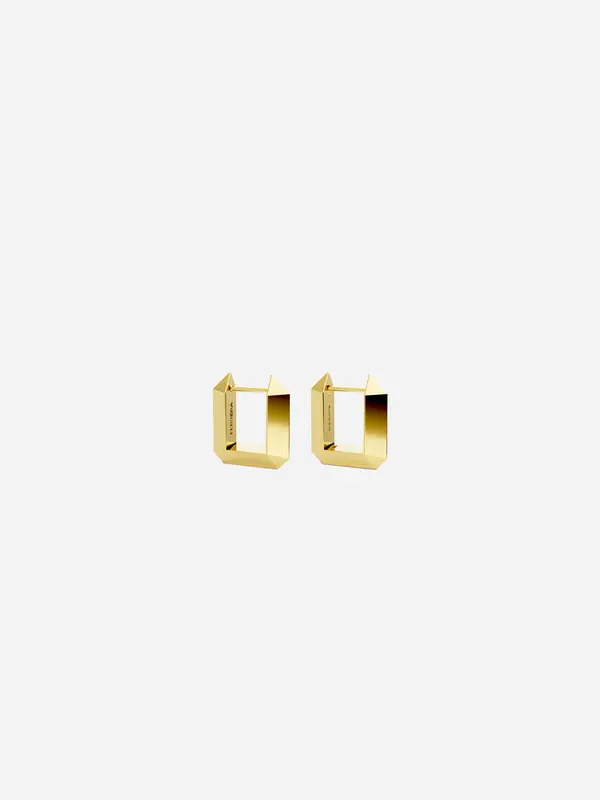 Orecchini "Sculptura Rectangle"