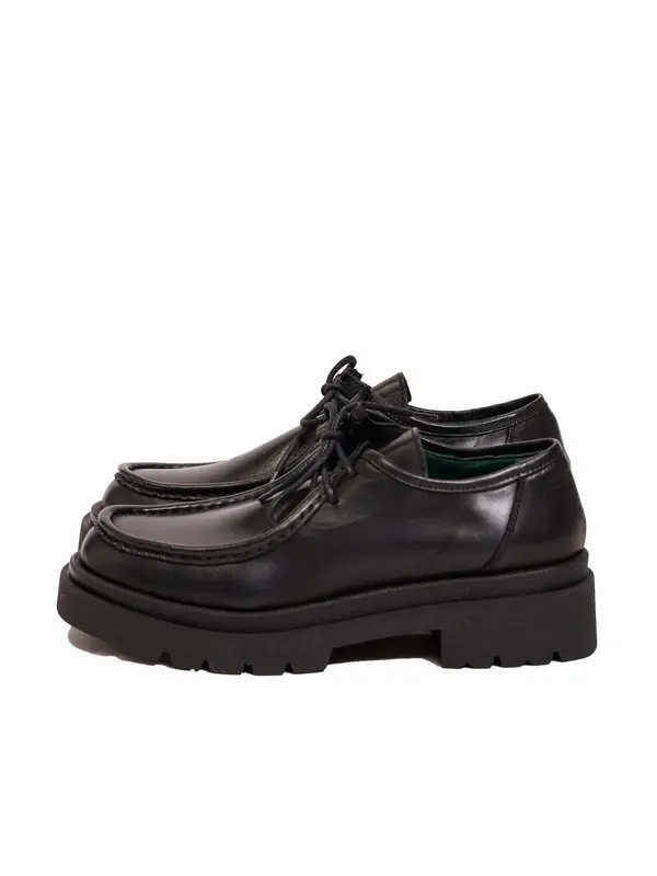 OVYE - SCARPA LACCIO VITELLO - NERO