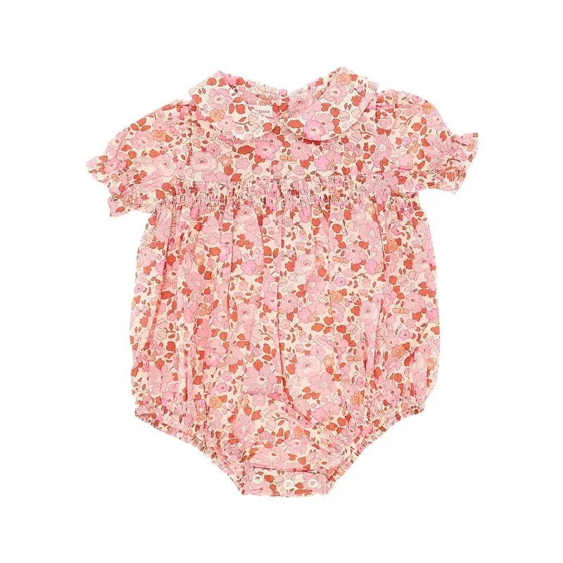 Pagliaccetto in cotone Liberty floreale
