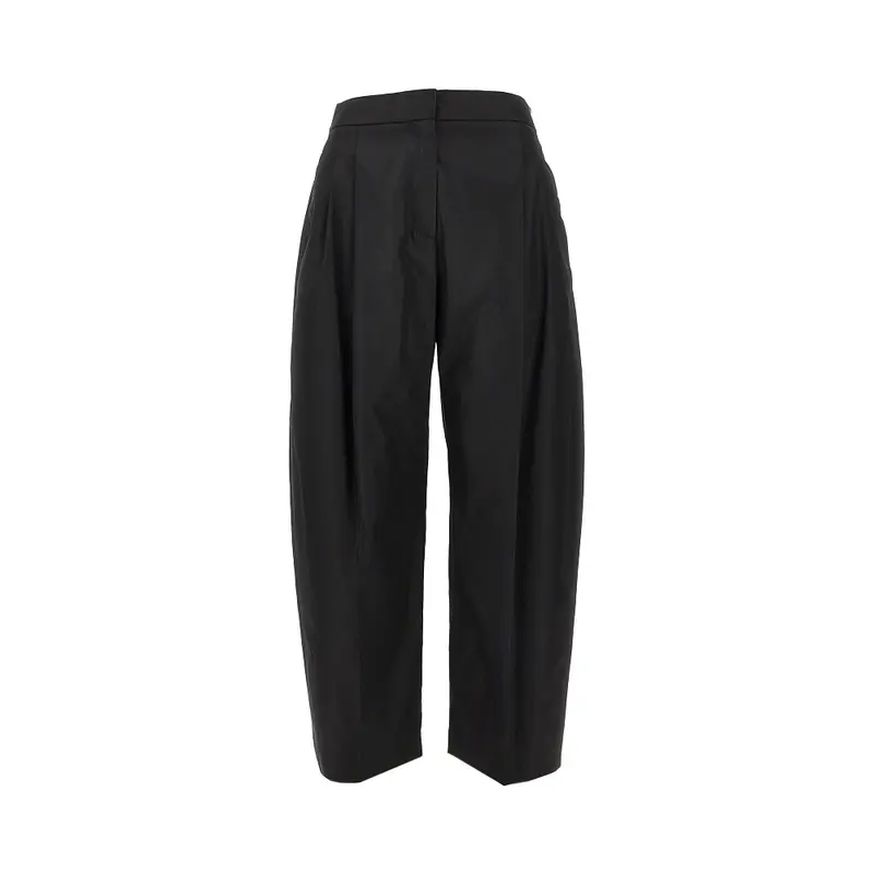 Pantalone affusolato in taffetà tecnico