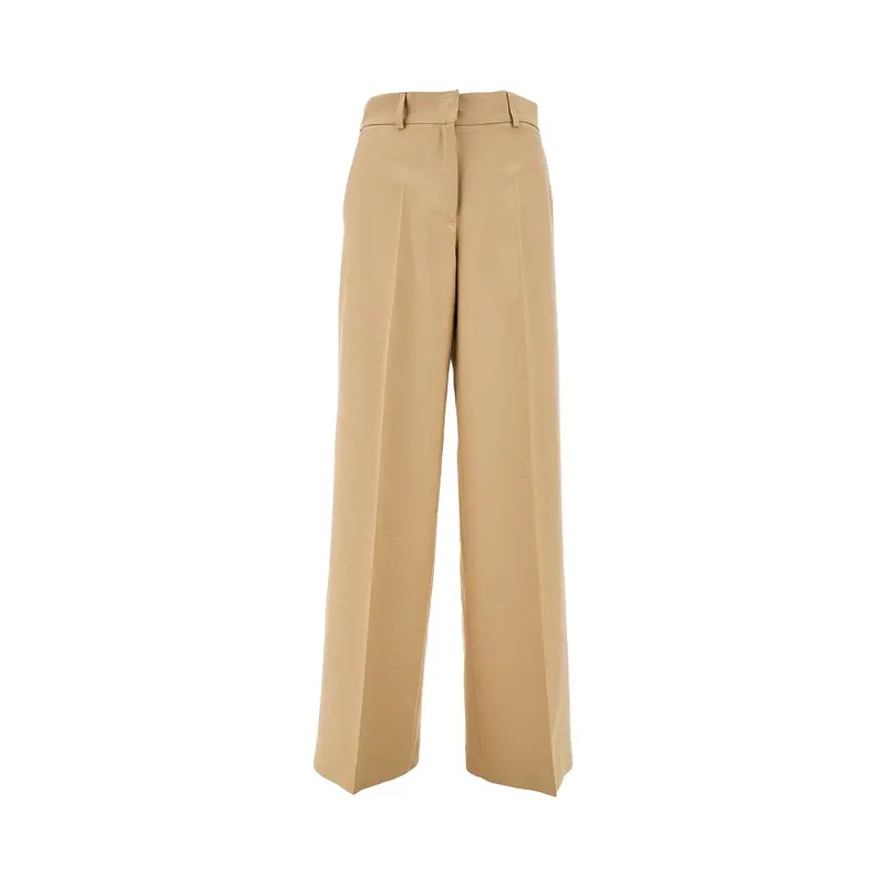 Pantalone ampio in misto viscosa