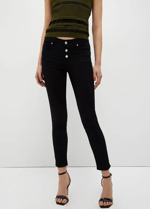 Pantalone Bottom Up Stretch Liu Jo / Nero