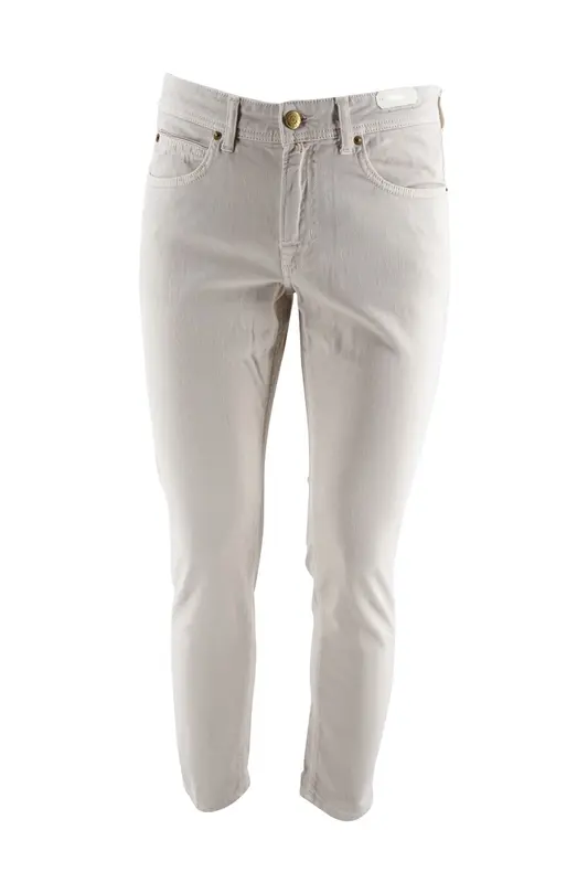 Pantalone Briglia 5 Tasche / Beige