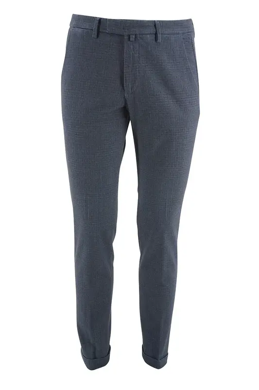 Pantalone Briglia a Fantasia / Blu