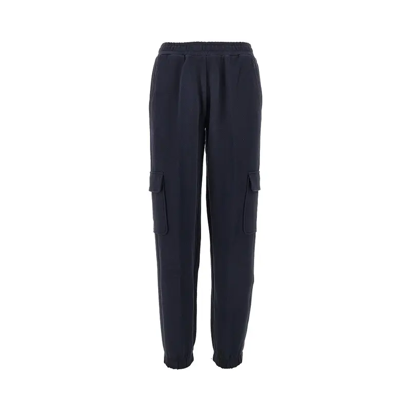 Pantalone cargo loungewear in misto cotone