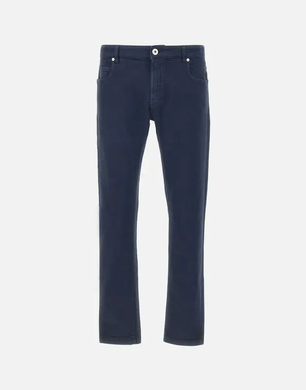 Pantalone cinque tasche in cotone