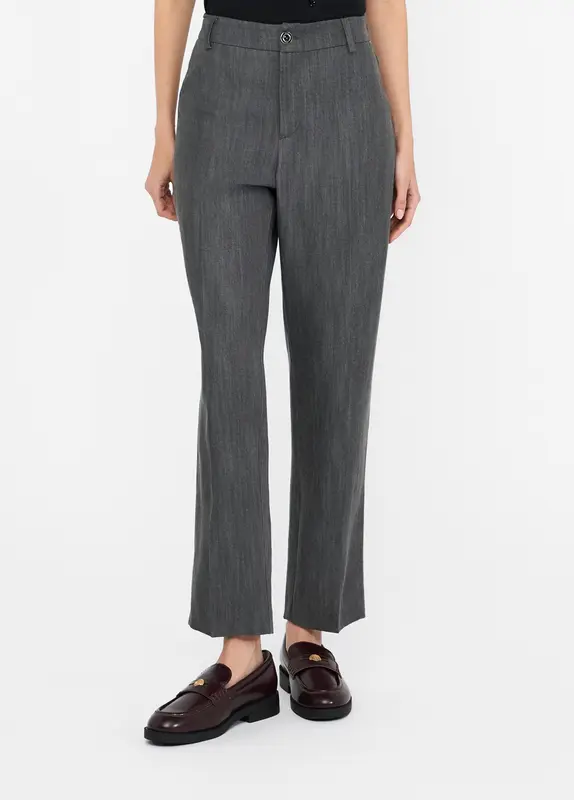 Pantalone Denim Straight / Grigio