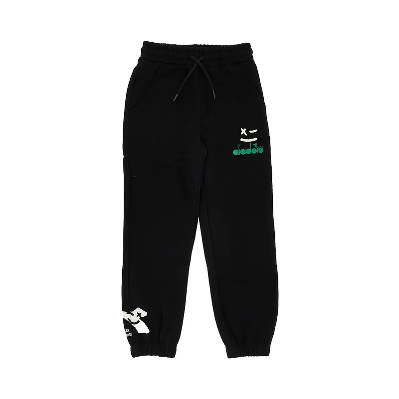 Pantalone in felpa con stampe logo
