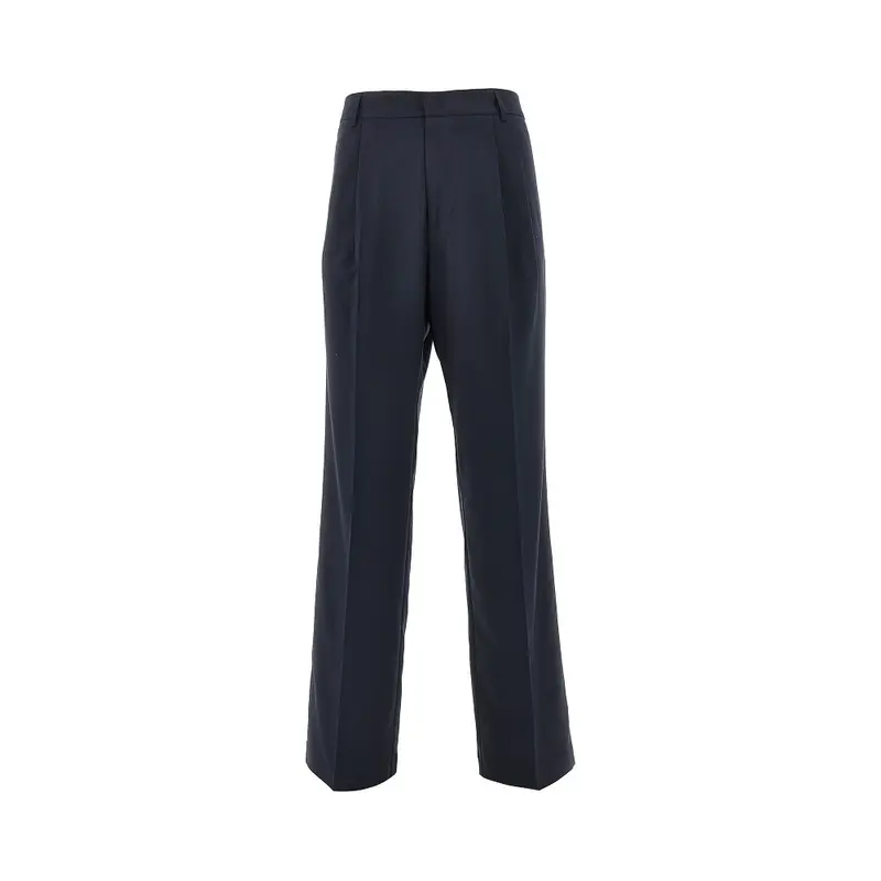 Pantalone in misto viscosa con pinces