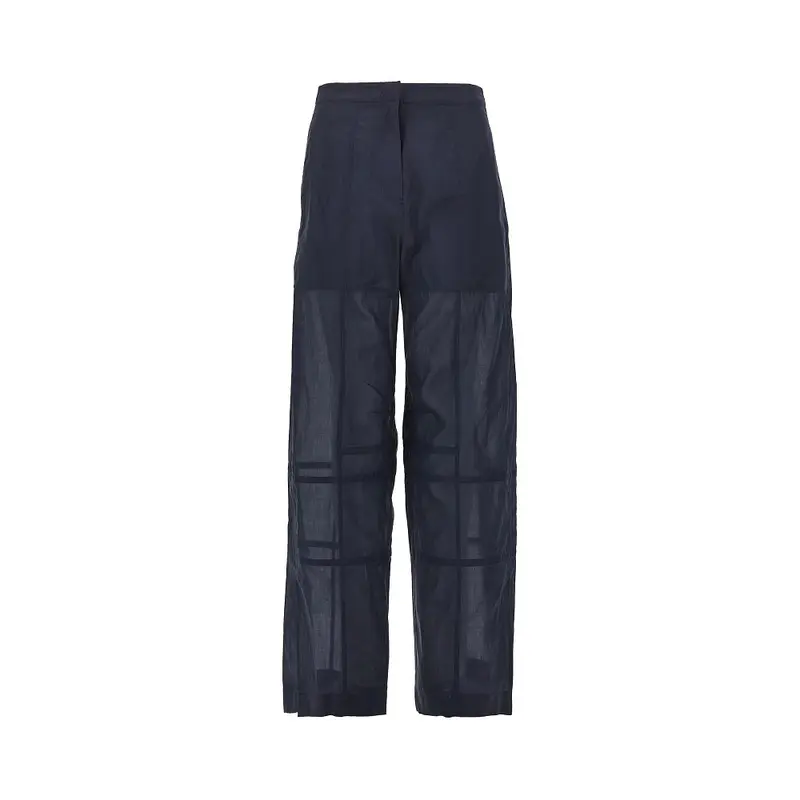 Pantalone in organza di cotone